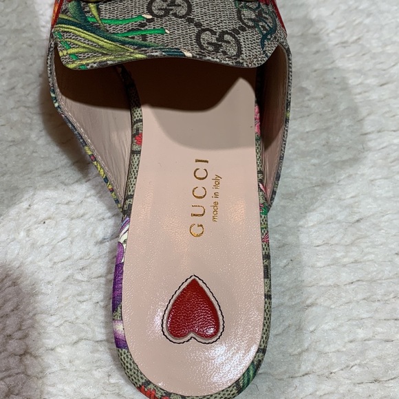 Gucci Princetown Floral Supreme Loafer Mule Slide - Picture 5 of 14